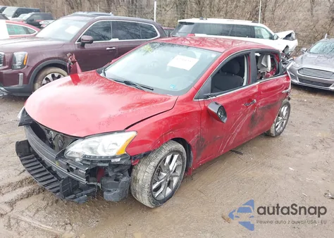 2013 Nissan Sentra Sr из США, поврежденный, VIN 3N1AB7AP3DL770868